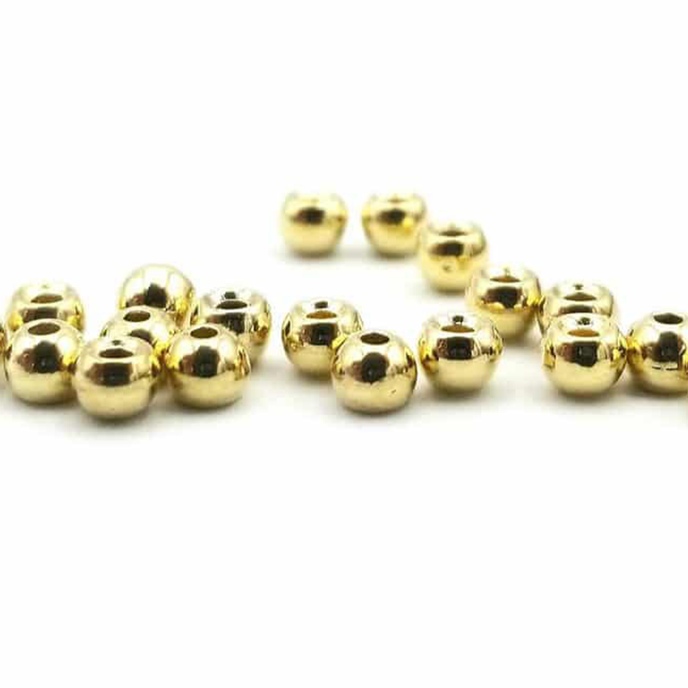 Tungsten Beads for Fly Tying - 100 Pack (Silver, 3.8 mm (5/32))