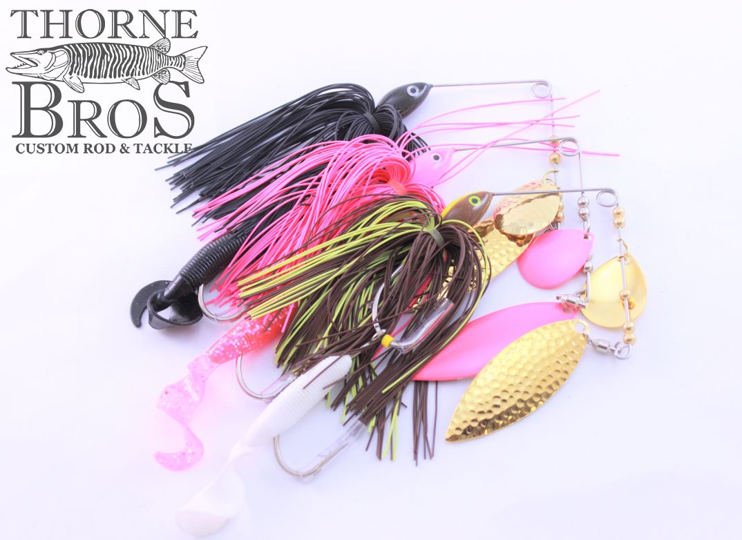 Buy Topwater Buzzbait Quality Bucktail Lure Teasers Big Spinning