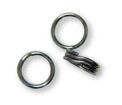 Wolverine Tackle Co Super Rings - Freshwater Split Rings 50-#7 Zinc