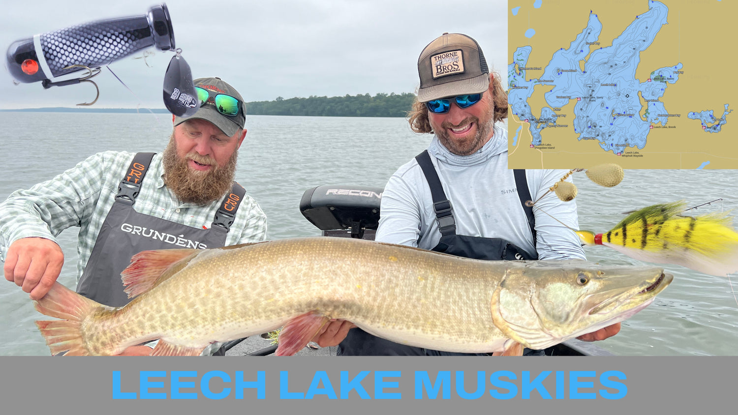 Leech Lake Musky Fishing