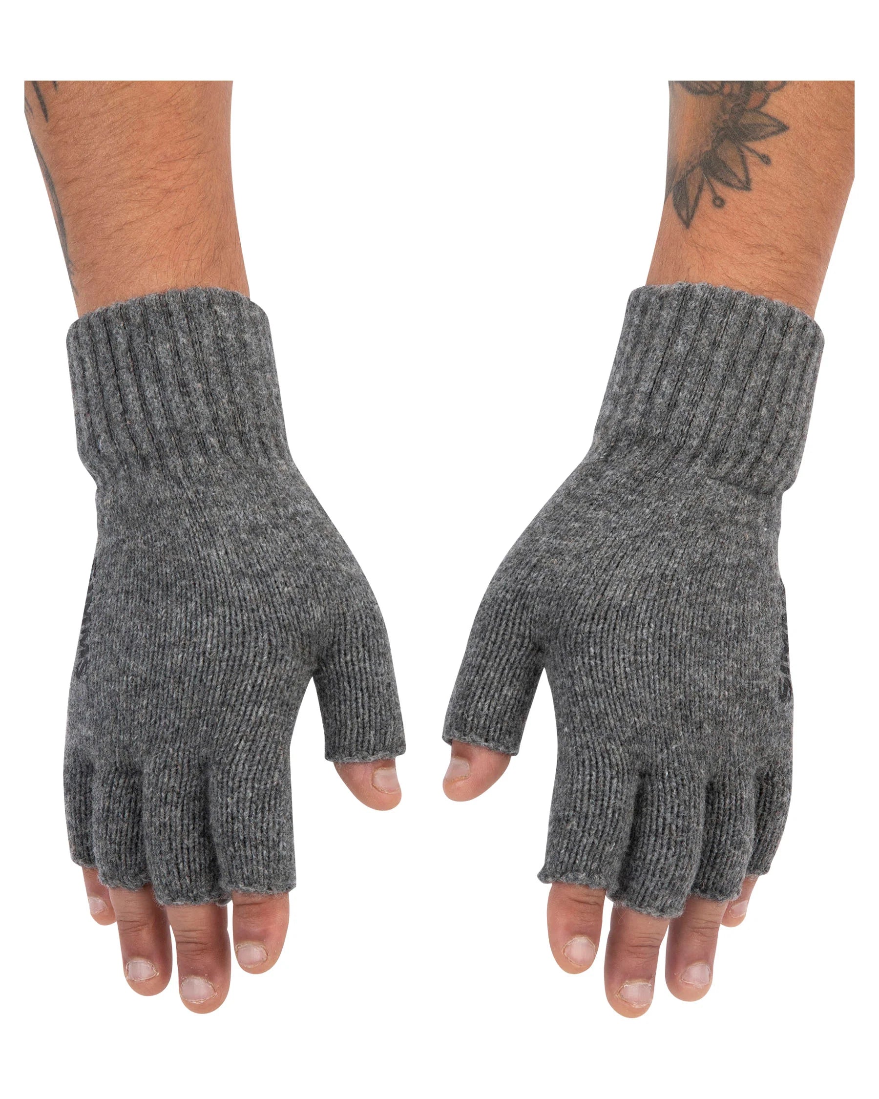 Simms Wool Half Finger Glove