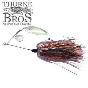 Ruff Tackle Tinsel Dog Tandem Spinnerbait