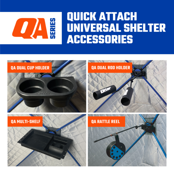 Otter QA Dual Rod Holder