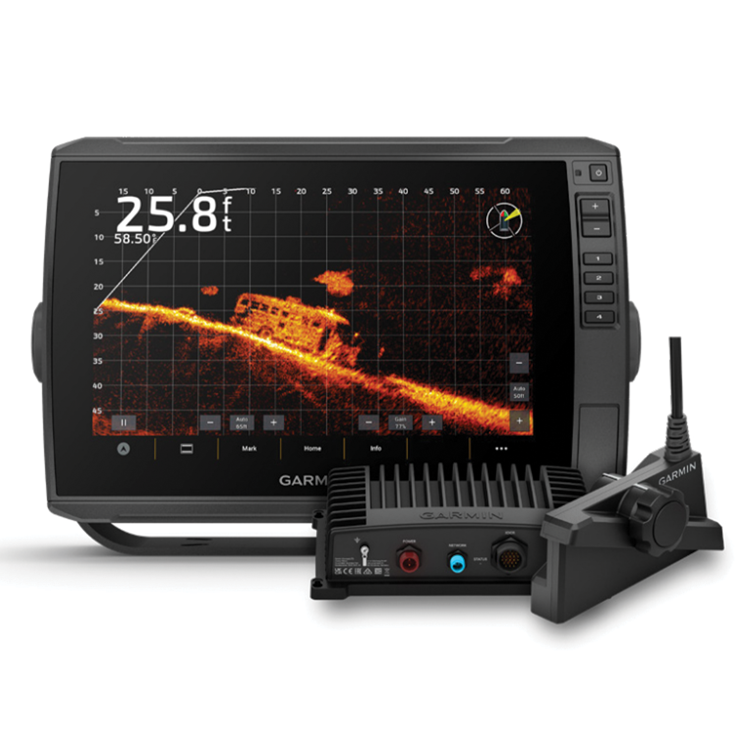 Garmin EchoMap Ultra 2 (10") LiveScope Plus Bundle 010-02880-10