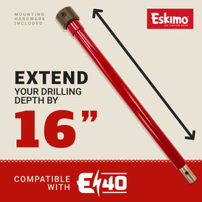 Eskimo Steel Electric Auger Extensions