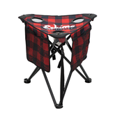 Eskimo Plaid Folding Ice Stool