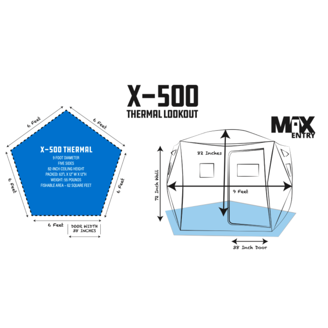 Clam X-500 Lookout Thermal