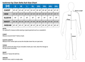 Clam Ice Armor Delta Float Bib