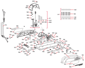 Minn Kota CTRL BD,24/36V IP TRV BT,SHRNK | SHRUNK TUBES | i-PILOT/i-PILOT LINK P/N: 2774069