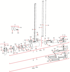 Minn Kota SEAL & O-RING KIT | 80LB THRUST | 4 P/N: 2889460