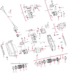 Minn Kota SCREW-#8-32 X 5/8 MACH PHCR SS P/N: 2303434