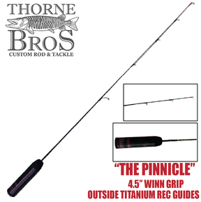 Thorne Brothers Custom Ice Rod -  Crappie Chronicles "The Pinnicle"