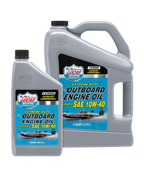 Lucas Outboard Engine Oil Synthetic SAE 10W-40