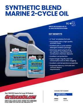 Lucas Synthetic 2-Cylcle Marine Oil