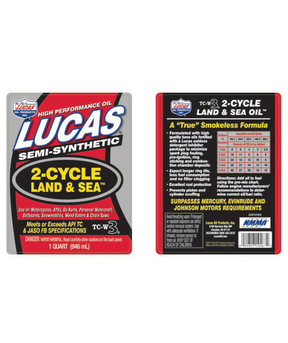 Lucas Land & Sea 2-Cycle Oil