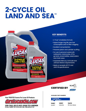 Lucas Land & Sea 2-Cycle Oil