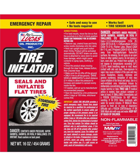 Lucas Tire Inflator 16oz 11180