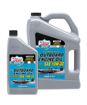 Lucas Outboard Engine Oil Synthetic SAE 10W-30