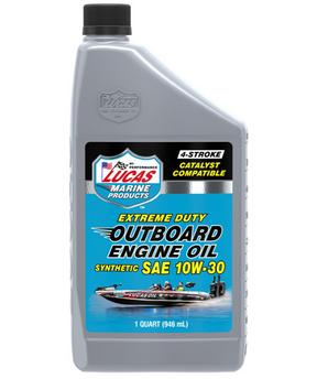 Lucas Outboard Engine Oil Synthetic SAE 10W-30