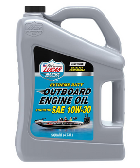 Lucas Outboard Engine Oil Synthetic SAE 10W-30