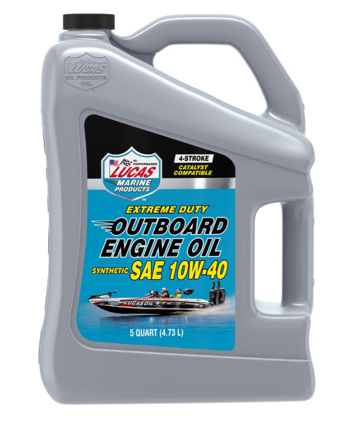 Lucas Outboard Engine Oil Synthetic SAE 10W-40