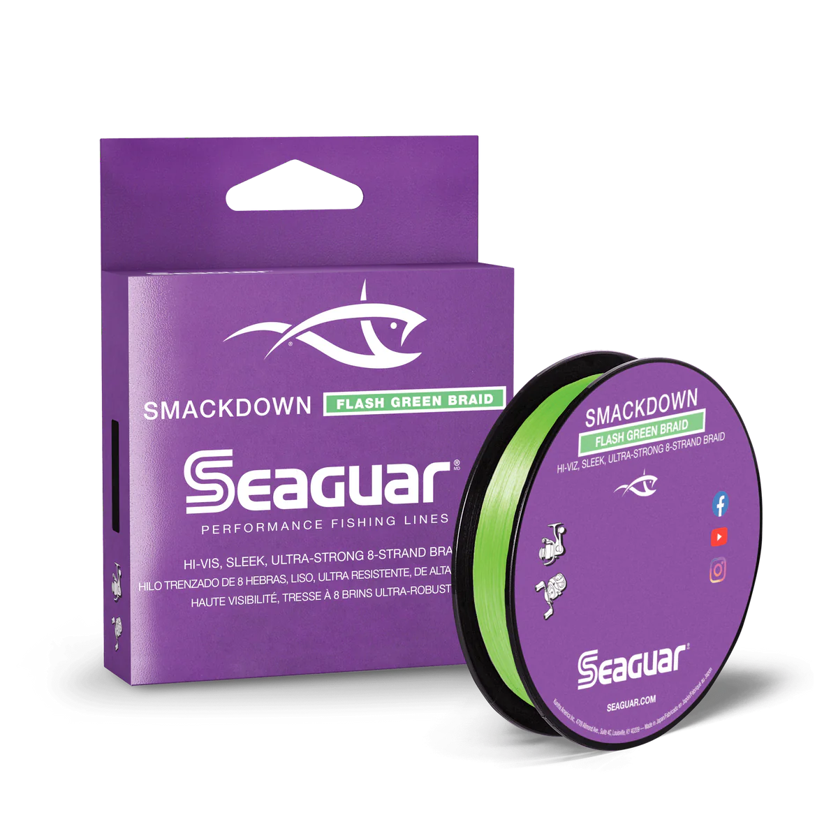 Seaguar Smackdown - Flash Green Braid