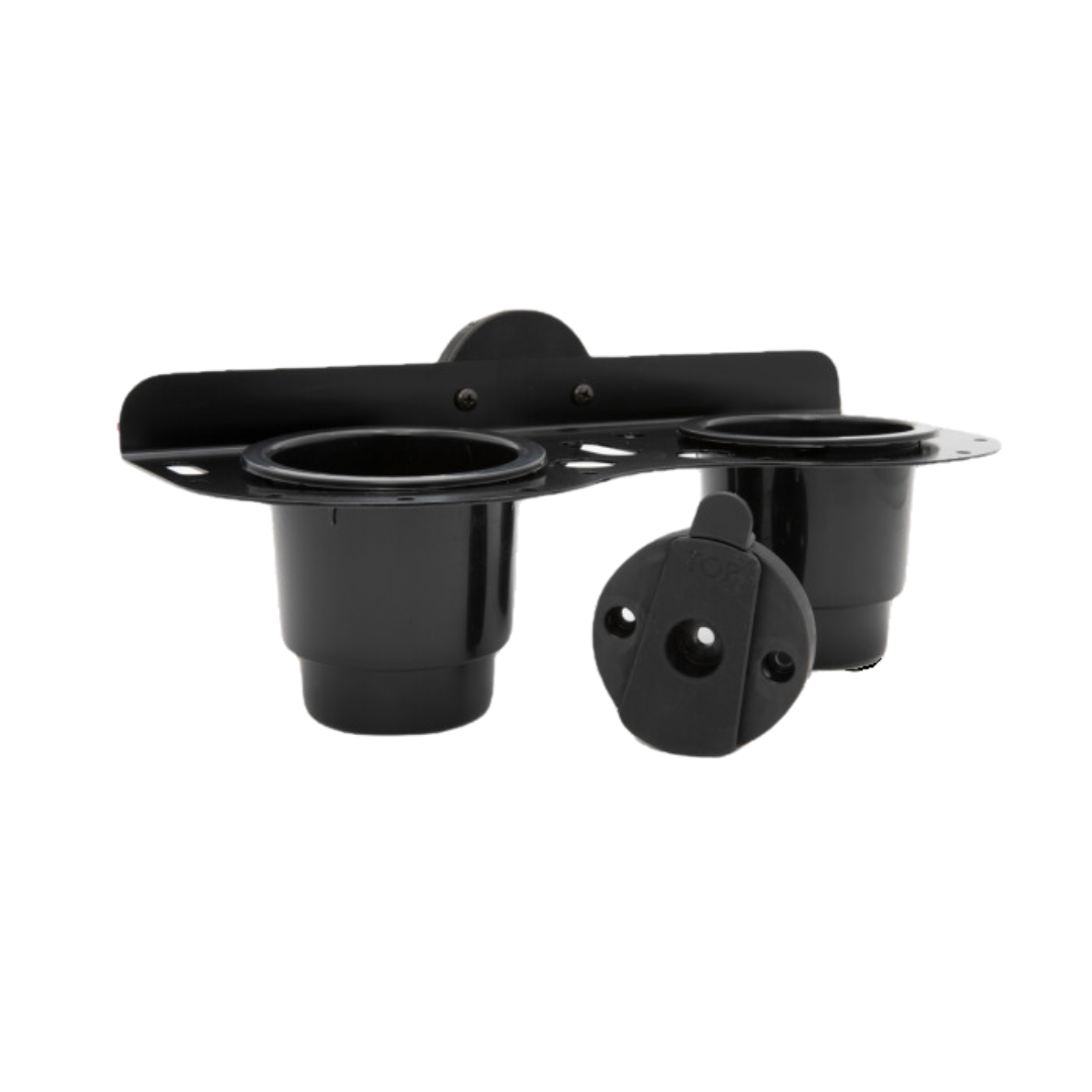 Clam ClamLock Double Cup Holder - 17460