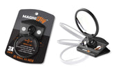 MAGFLY Clip-On Glass Magnifier with Magnets