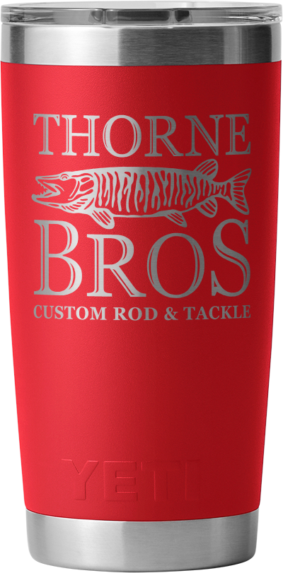 Yeti Thorne Bros. Logo Rambler 20oz. Tumbler - w/ MagSlider Lid