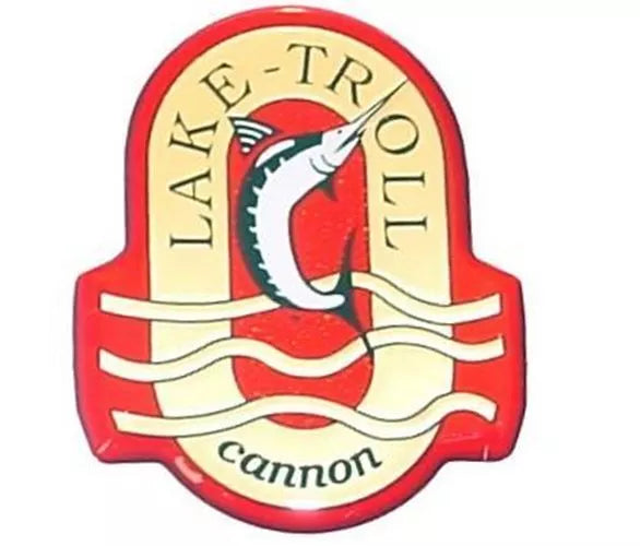 Cannon Down Rigger Nose Decal Lake-Troll PN:3395617