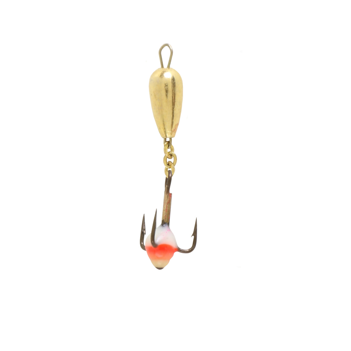 Clam Dropper Spoon Gold/Glow Red / 1/32 oz