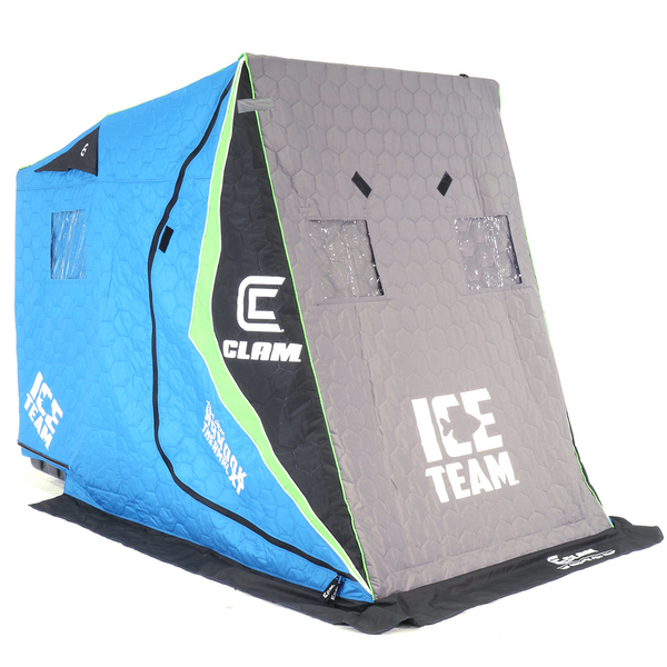 The ClamLock System – Versatile mounting system for ice shelters