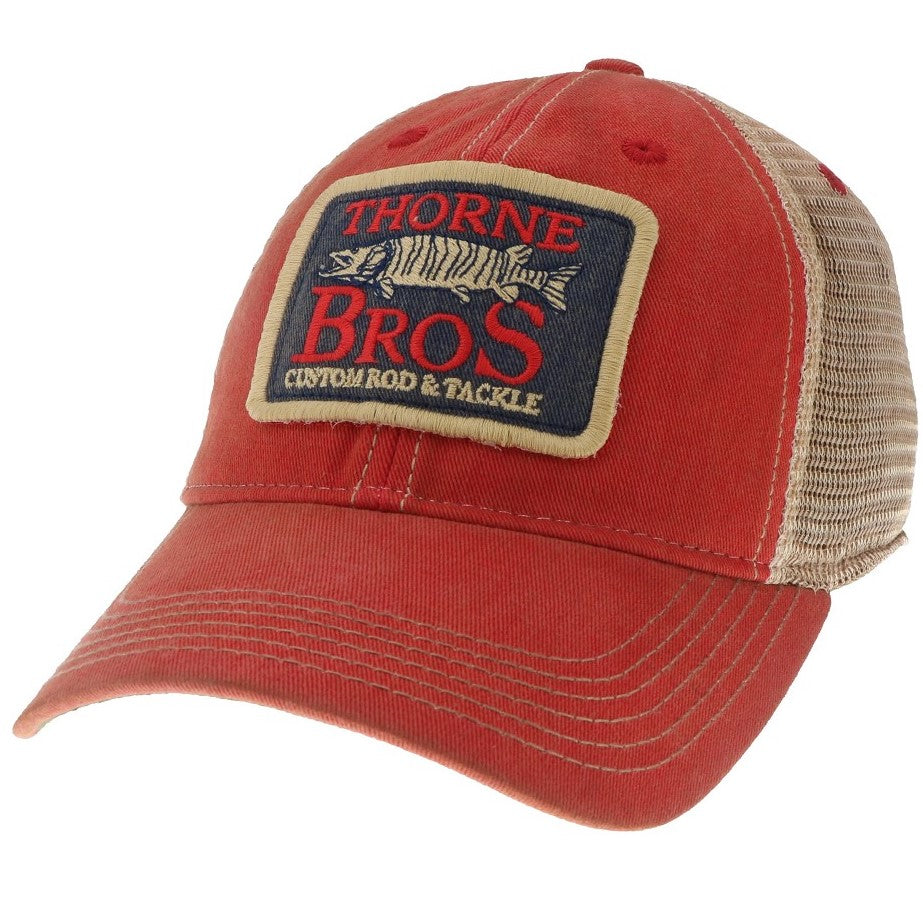 Legacy Old Favorite 2 tone trucker with Barner Puff Embroidery