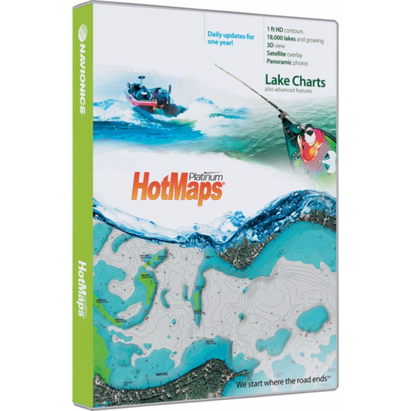 Navionics HotMaps Platinum East Lakes USA Marine Digital Map