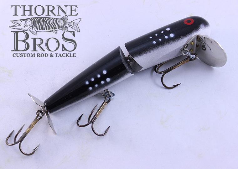 DW 000 Shad Regular - Custom Muskie Musky Lure by Danny Wade in Fire Tiger  OS