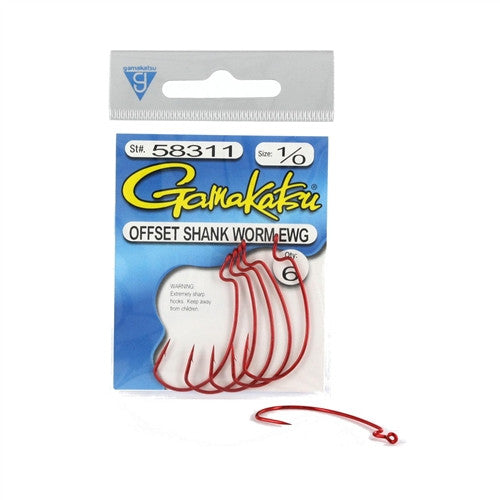 Gamakatsu EWG Monster Weighted Hook, Size : 5/0 - 7/0 at Rs 495.00, Fishing  Hooks