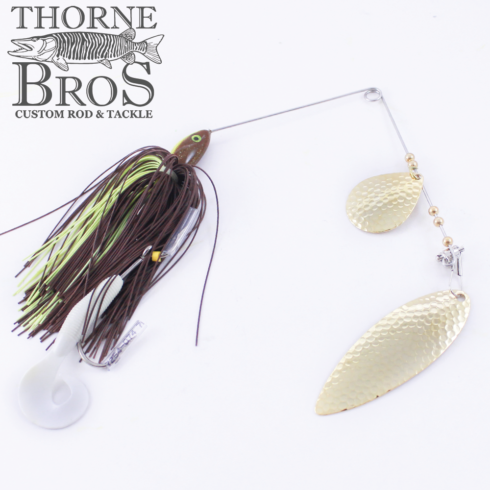 Spinnerbait Bass Trout Salmon Hard Metal Spinner Baits 2 Tackle Fishing Lure  - China Fishing Bait and Fishing Lure price
