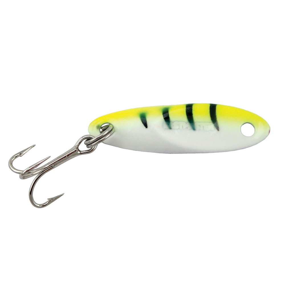 Acme Kastmaster: Chartreuse Tiger Glow; 1/12 oz.