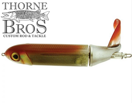 Topwater Pike Fishing with a Handmade Whopper Plopper Lure! 