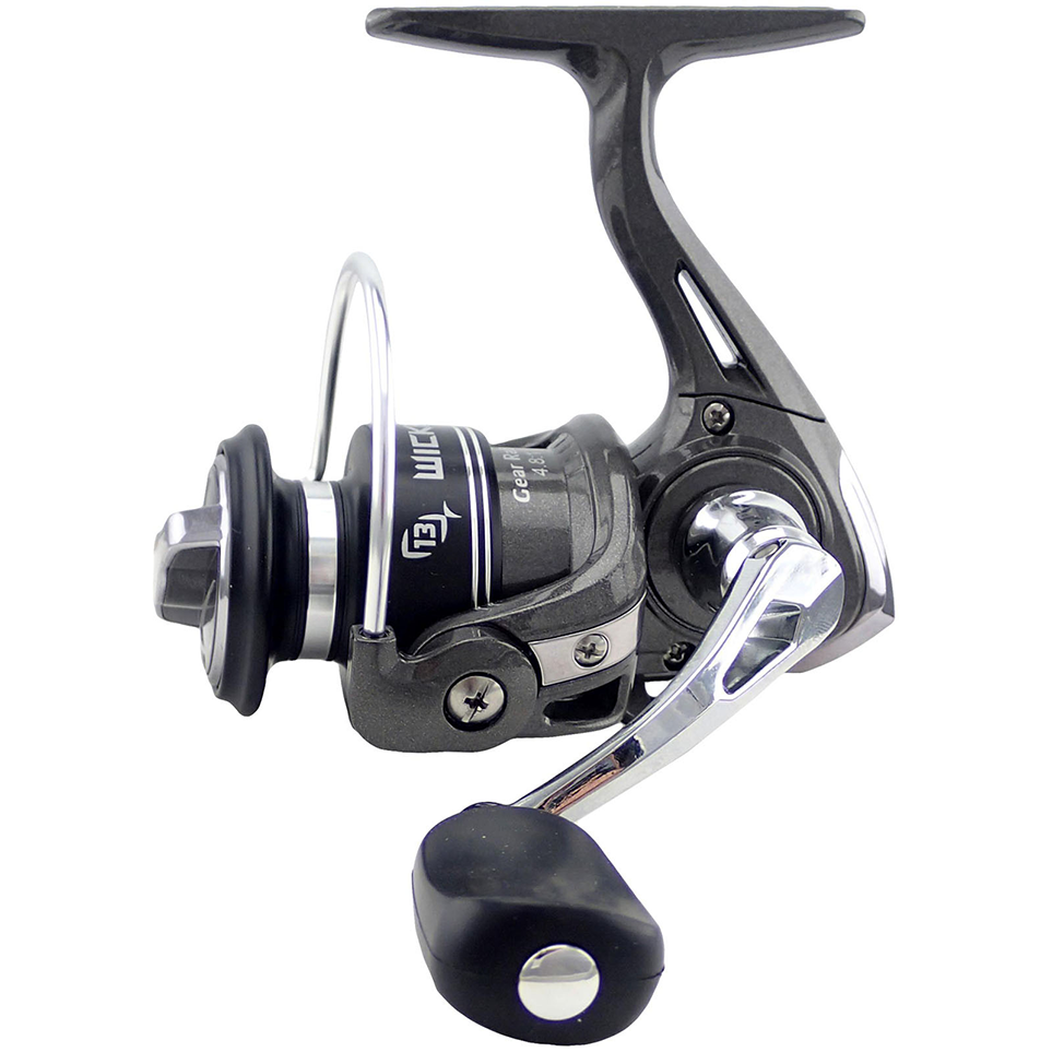13 FISHING - Wicked - Ice Fishing Spinning Reel - Fold Down Handle - WR2-CP